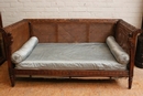 Louis XVI style Day bed in Oak, France 19th century