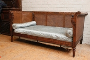 Oak Louis XVI day bed