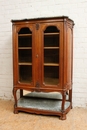Regency style Display cabinet in Oak, France 19th century
