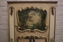 Louis XV style Mirror in paint wood, France 1900