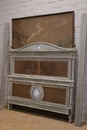 Louis XVI style Bed in paint wood, France 19th century