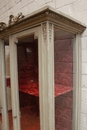 Louis XVI style Display cabinet in paint wood, France 19th century