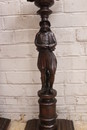 Breton style Pedestals in chestnut, France 1900