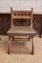 Gothic style Chairs in Oak 1920