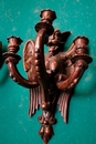 Renaissance style Wall sconces in Walnut, France 19th century