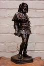 Renaissance style Statue in Bronze, France 19th century
