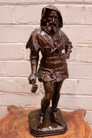 Paul Joseph Raymond Gayard 1807 - 1855 statue dated 1837