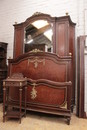Quality Louis XVI bedroom with marquetery and bronze