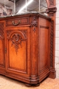 Regency style Cabinet and server in Oak, France 19th century