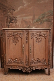 Regency style cabinet in bleached oak