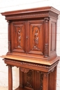 Renaissance style Cabinet/secretary in Walnut, France 19th century