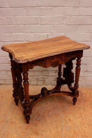Renaissance Center table in walnut