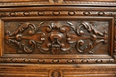 Renaissance style Chest of drawers in Beechwood, France 19th century