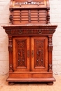 Renaissance style Cabinet in Walnut, germany 19th century