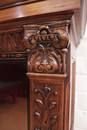 Renaissance style Display cabinet in Walnut, France 1900