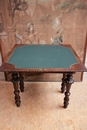 Renaissance style Game table in Oak, France 19th century