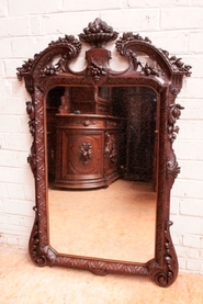 Renaissance Mirror in oak