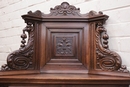 Renaissance style Corner cabinet in Walnut, France 19th century