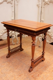 Renaissance style desk table Goumain Paris