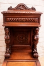 Renaissance style Prayer bench in Walnut, France 19th century