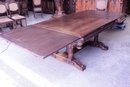 Renaissance style Table in Walnut, France 1900
