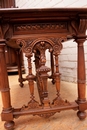 Renaissance style Desk in Walnut, France 19th century