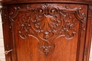 Regency style Display cabinet in Oak, France 19th century