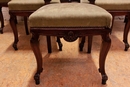 style Chairs in mahogany, France 19th century