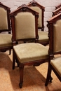 style Chairs in mahogany, France 19th century