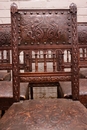 Renaissance style Chairs in Oak, France 19th century