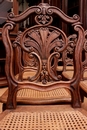 Louis XV style Chairs in Oak, France 19th century