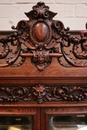 Renaissance style Display cabinet in Oak, France 19th century