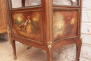 Vernis Martin style Display cabinet, France napoleon III