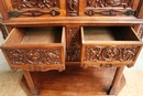 Renaissance/Gothic style Cabinet in Walnut, France