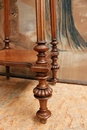 Henri II style Pedestal in Walnut, France 19th century