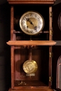 Henri II style Clock in Walnut, France 1900