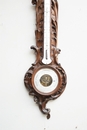 Louis XV style Barometer in Walnut, France 19th century