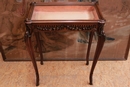Louis XV style Display table in Walnut, France 19th century