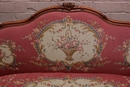 Louis XV style Sofa in Walnut, France 1920