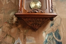 Louis XV style Clock in Walnut, France 19th century