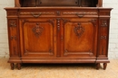 Louis XVI style Cabinet in Walnut, France 19th century
