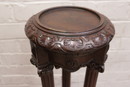 Renaissance style Flower stand in Walnut, France 19th century