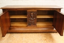 Renaissance style Sideboard in Walnut, France 19th century