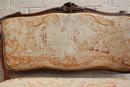 Louis XV style Seats in Walnut, France 19th century