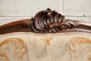 Louis XV style Seats in Walnut, France 19th century