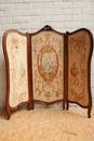 Louis XV style Seats in Walnut, France 19th century