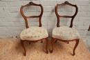 Louis XV style Seats in Walnut, France 19th century