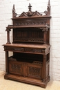 Gothic style Dinning set in Walnut, France 19th century