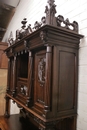 Gothic style Dinning set in Walnut, France 19th century