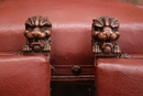Henri II style Chairs in Walnut, France 19th century